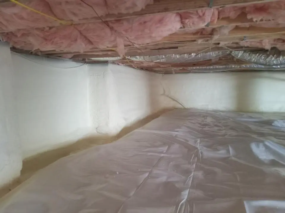 Crawl space encapsulation with closed-cell spray foam for Roof Maintenance in Glen Burnie